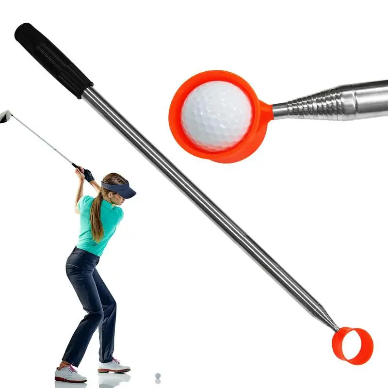 

Telescopic Golf Ball Retriever Stainless Telescopic Extendable Golf Ball Retriever Extendable Ball Retriever Tool Golf Ball