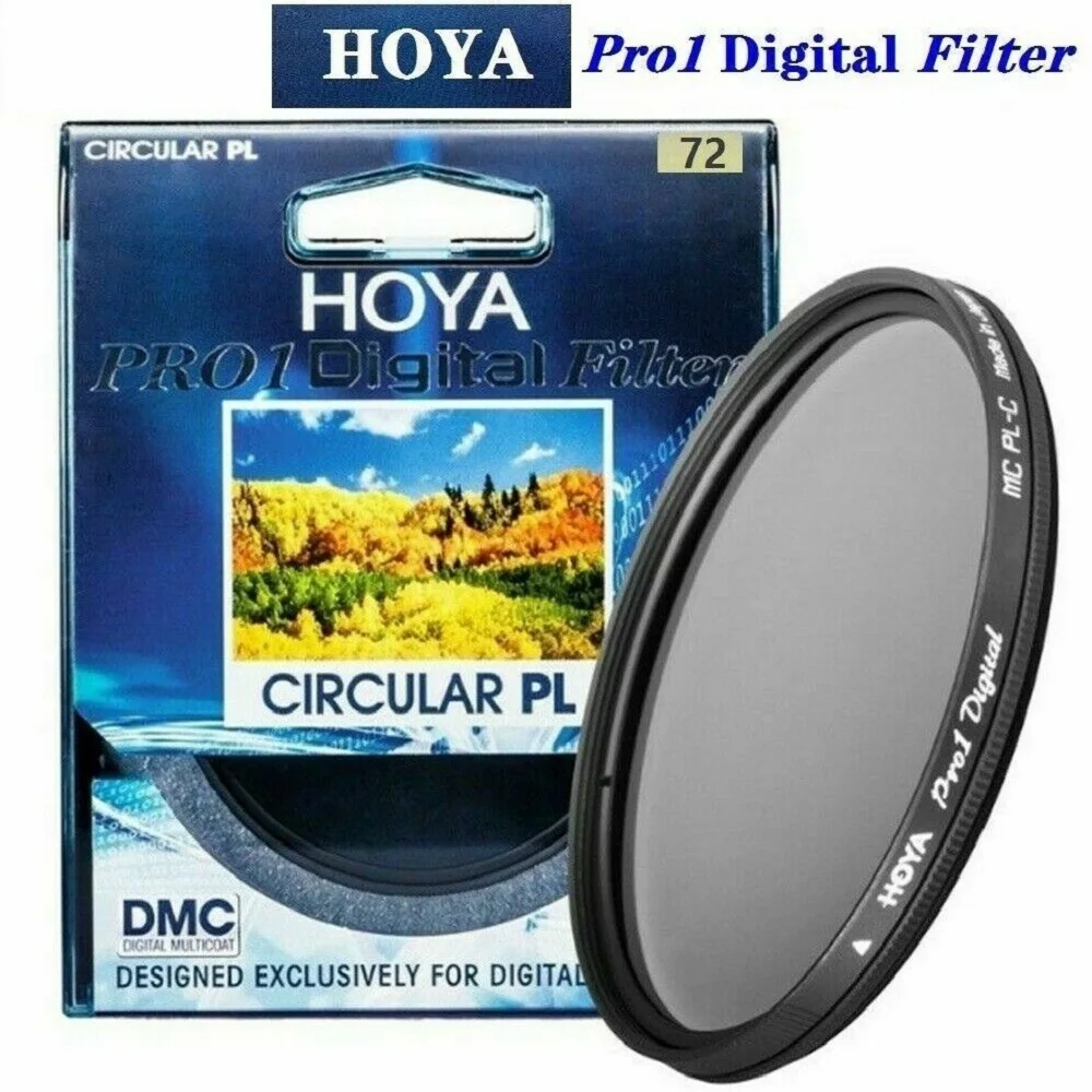 

HOYA PRO1 Digital CPL CIRCULAR Polarizing Polarizer 72mm Filter Pro 1 DMC CIR-PL Multicoat for Nikon Canon Sony Camera Filter