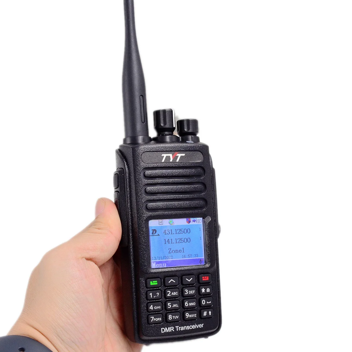TYT MD390UV DMR Amateur Radio Waterproof IP67 Dual Time Solt Digital Signal  Transceiver Outdoor HAM Wireless Communication