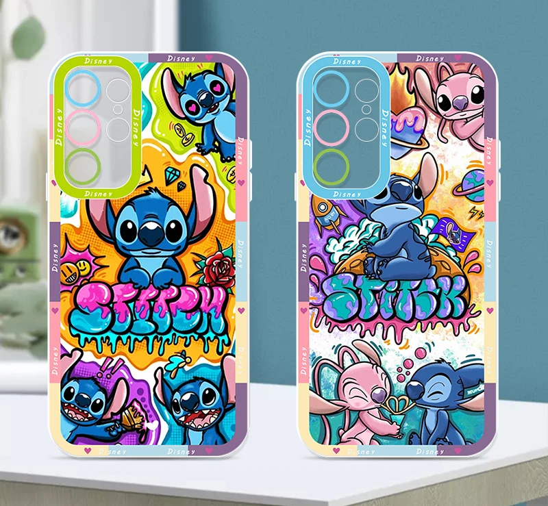 Disney Cute Lilo Stitch For Samsung Galaxy S24 S23 S22 S21 S20
