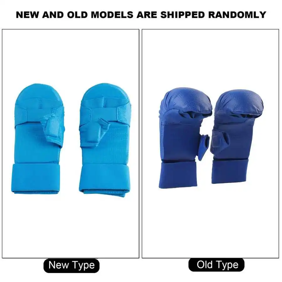 Boxing Gloves A Pair of Boxing Gloves Karate Hand Protector with Thumb Protector for Martial Arts Sports Game Training Karate Safety