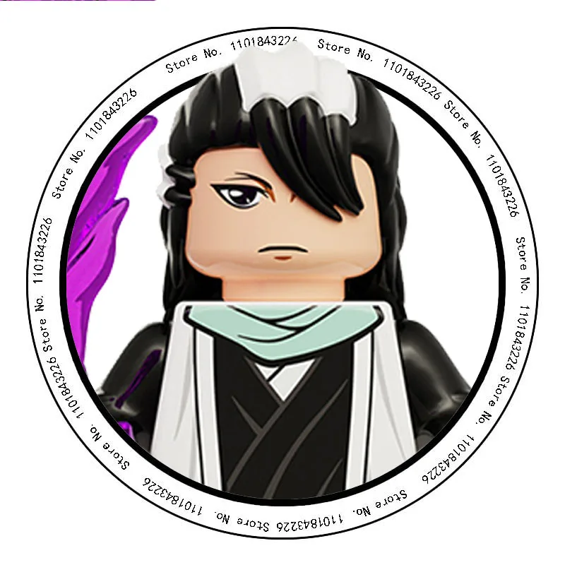 thumbnail image 1 of Bloques de construcción BLEACH Anime Dibujos animados Mini figuras de acción Juguete Regalo de Navidad Jujutsu Kaisen Compatible con LoG, 1 of 4