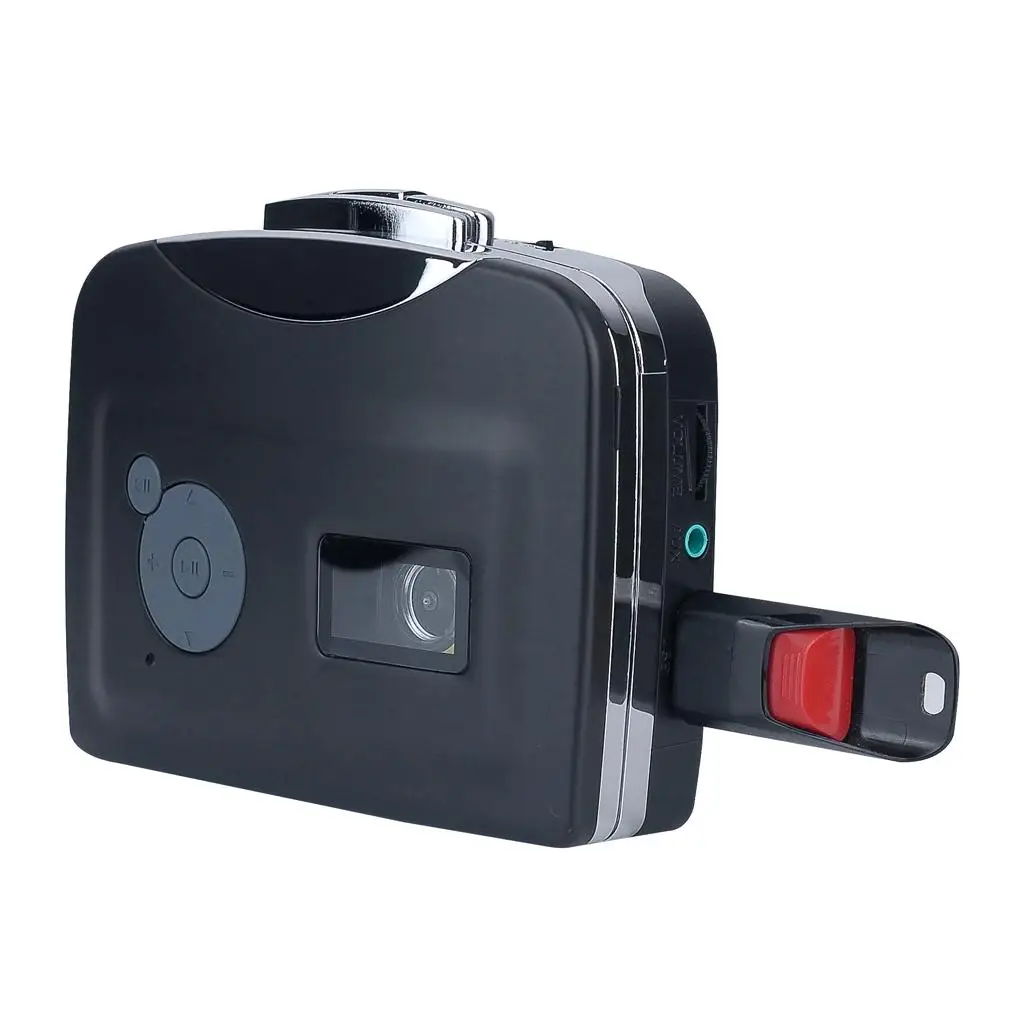 Portable Tape Casette To MP3 USB Converter Adapter Music Player 15.5x11x4.5cm