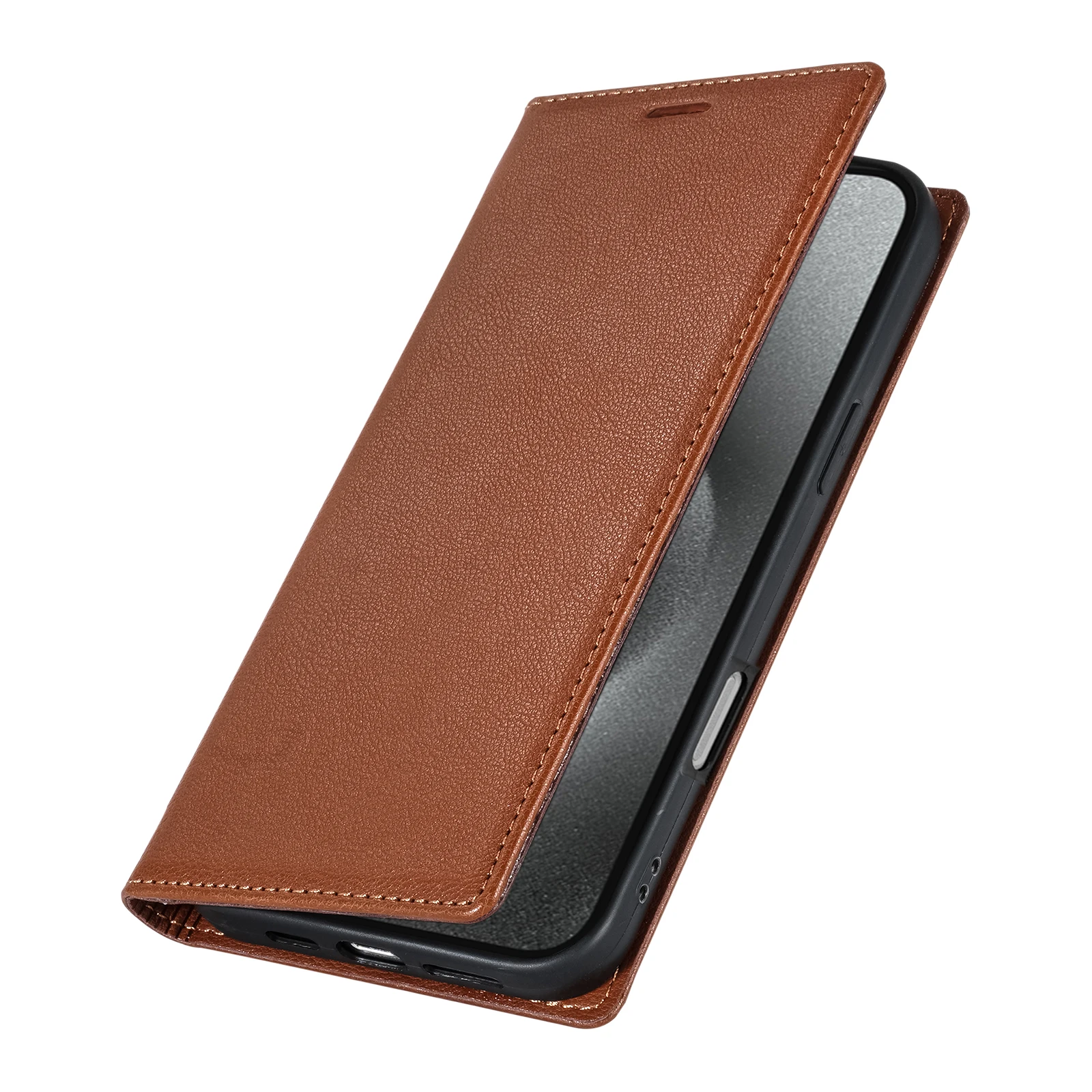 Sleek Retro Flip Leather Wallet Case with Card Slot Holder