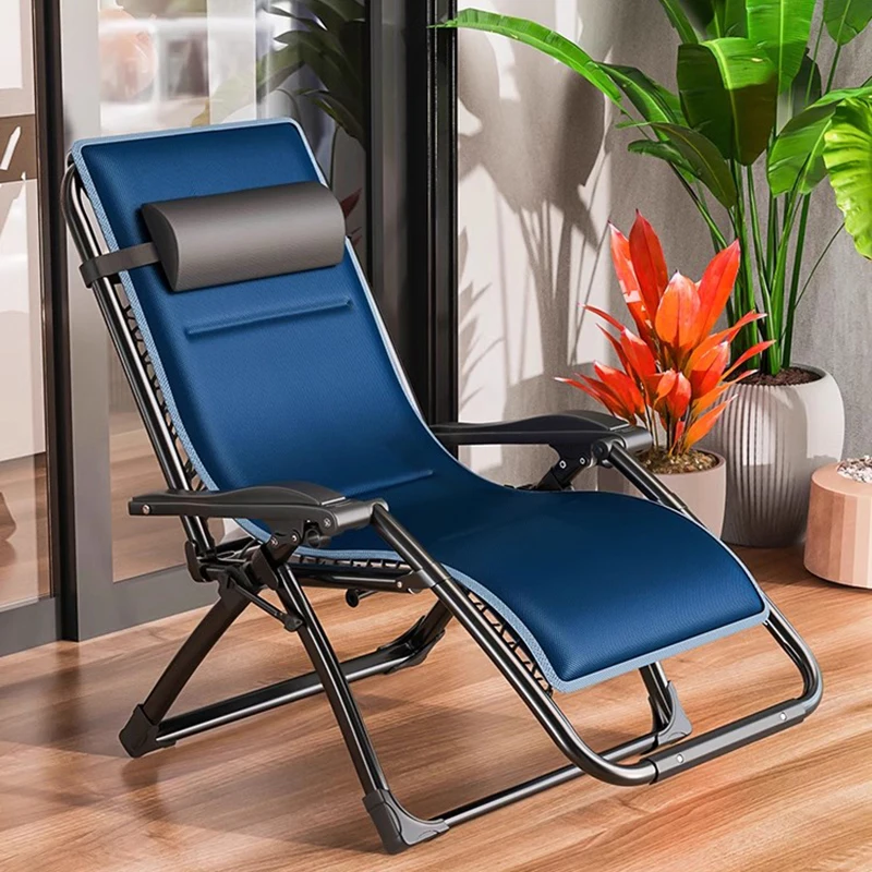 

Blue Back Rest Recliner Bracket Office Armrests Creative Industrial Modern Chair Camping Patio Salon Meuble Outdoor Furniture