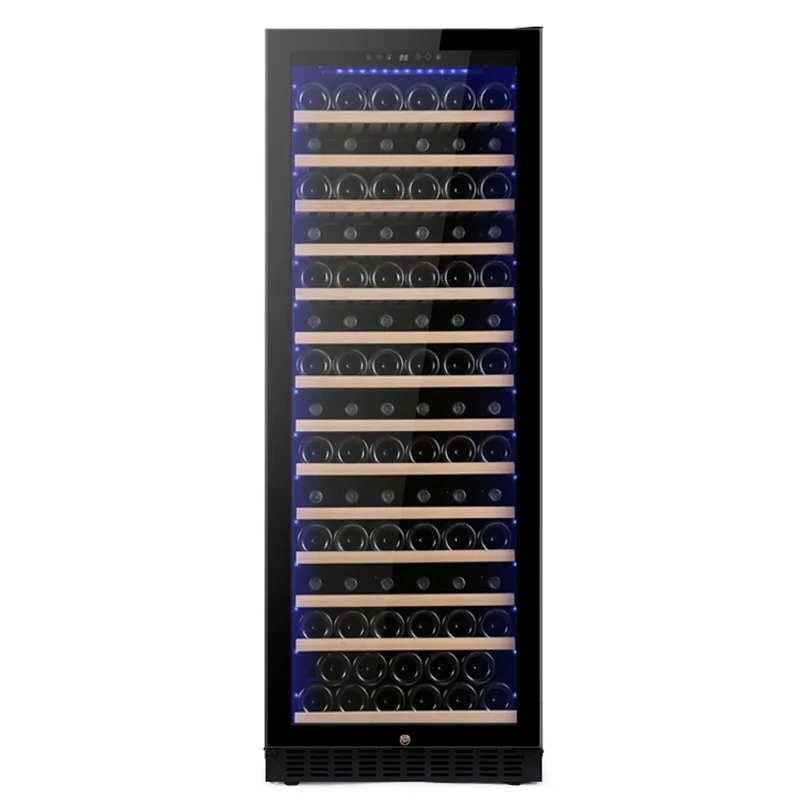 Competitive Price 154 Bottles Compressor Cooling Wine Cellar Refrigerator