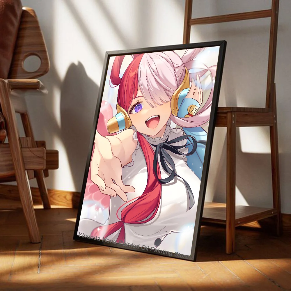 thumbnail image 1 of Póster de Anime O-ONE P-PIECE Uta, impresión en papel para el hogar, sala de estar, dormitorio, entrada, bar, cafetería, arte, pintura, decoración, 1 of 5