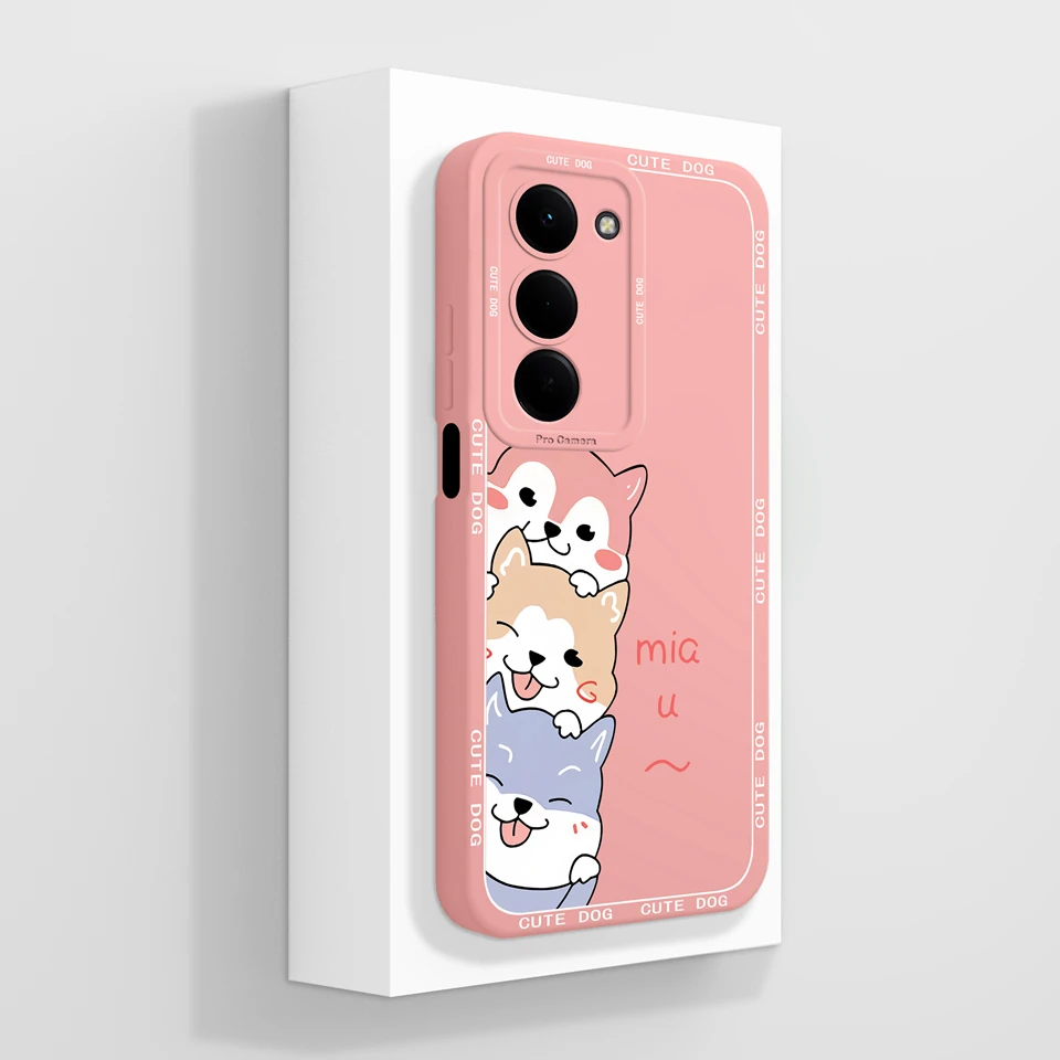 Adorable Girl Avocado Soft Back Cover - Trendy Fall Prevention Case