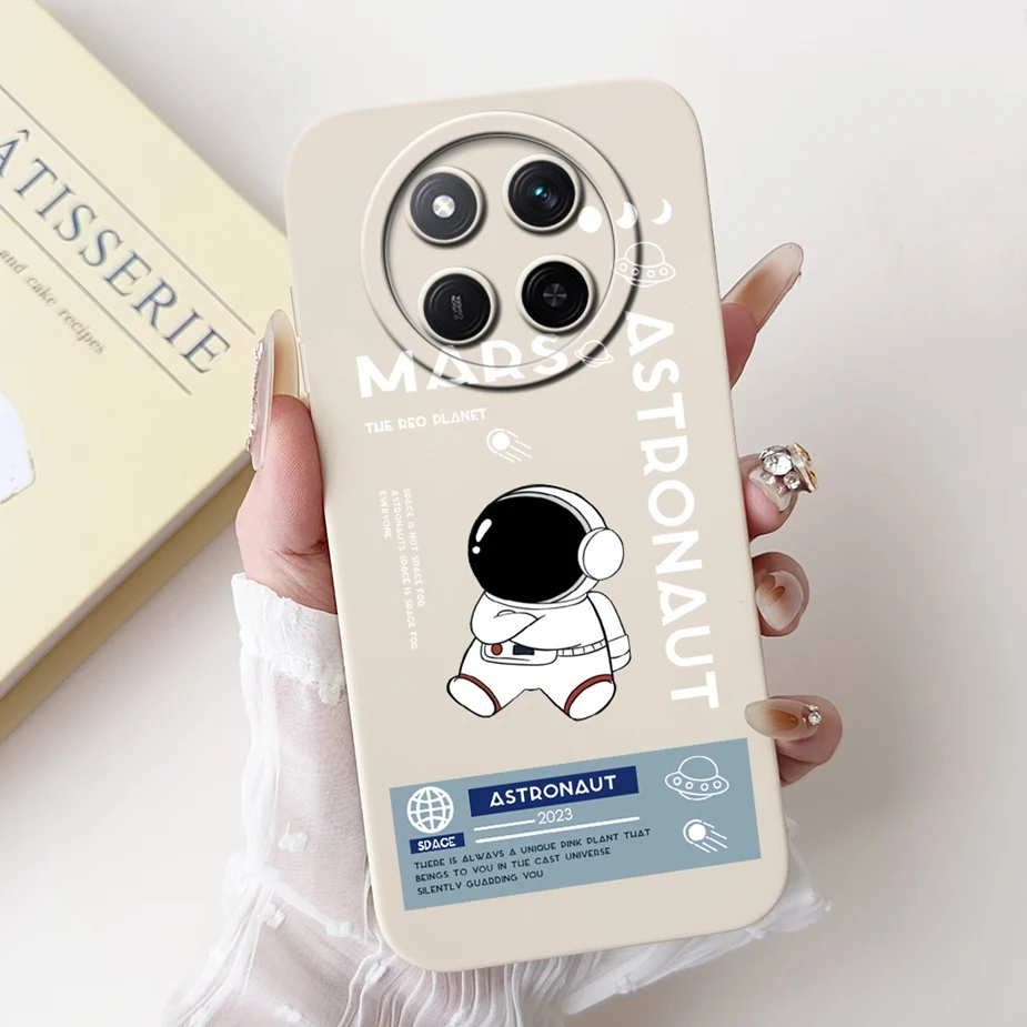 Cute Astronaut Cartoon Soft TPU Phone Case - Bumper Protection Cover