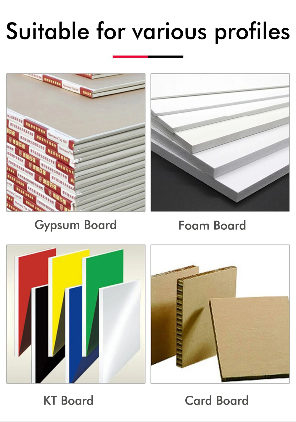 Kontrol için elde tutulan alçıpan kesme aleti