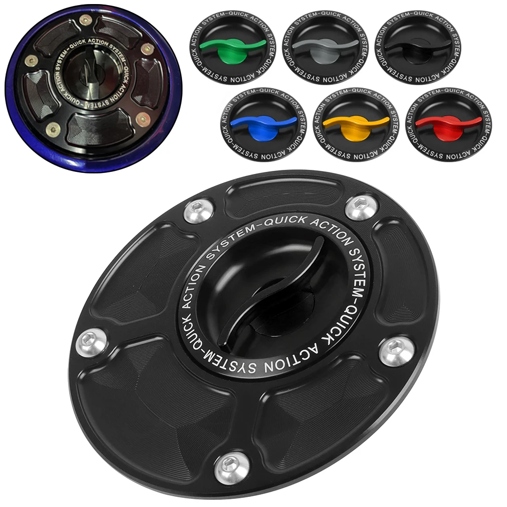 

For YAMAHA TDM 900 BT1100 BULLDOG FZ6 Fazer XJR400 XJR400R Quick Release Gas Fuel Tank Cap Motorcycle Keyless Oil Tank Cover
