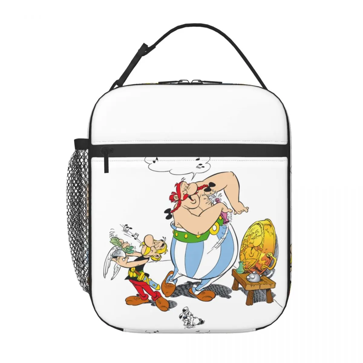 Asterix And Obelix Resuable Lunch Boxes Leakproof French Comic Cooler Thermal Food Insulated Lunch Bag Kids School Children