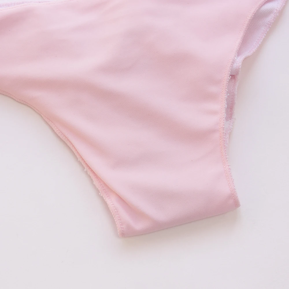 Hotsale Bandage Fold Sexy Thong Brazilian Bikinis Tanga 2025 Swimwear Swimsuit Women Bottom Sexy Cheap Bathing Suit Bottom