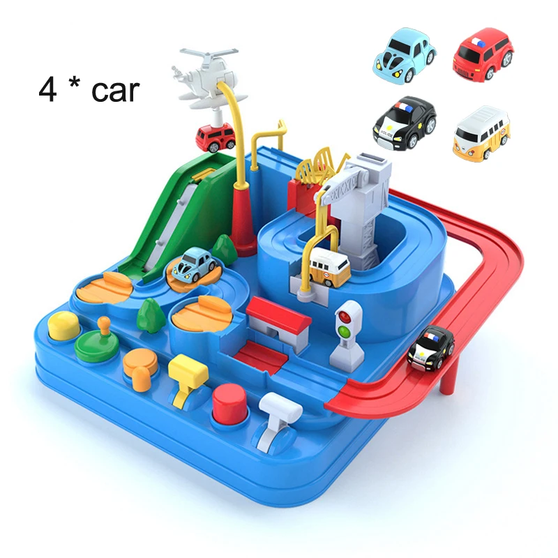 Race Track Adventure: Interactive Educational Toy Set