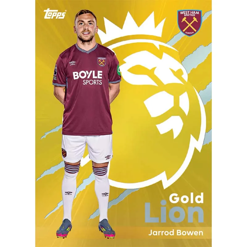 Pack Starter Topps Premier League 2026 - 30 Cartes + Gold Lion + Carte Bonus - Édition Initiale Exclusive En Ligne