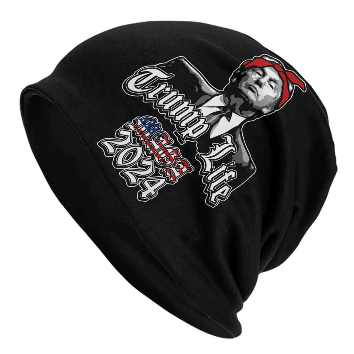 

Trump Life MAGA 2024 Skullies Beanies Caps Men Women Unisex Fashion Winter Warm Knitted Hat Adult Bonnet Hats