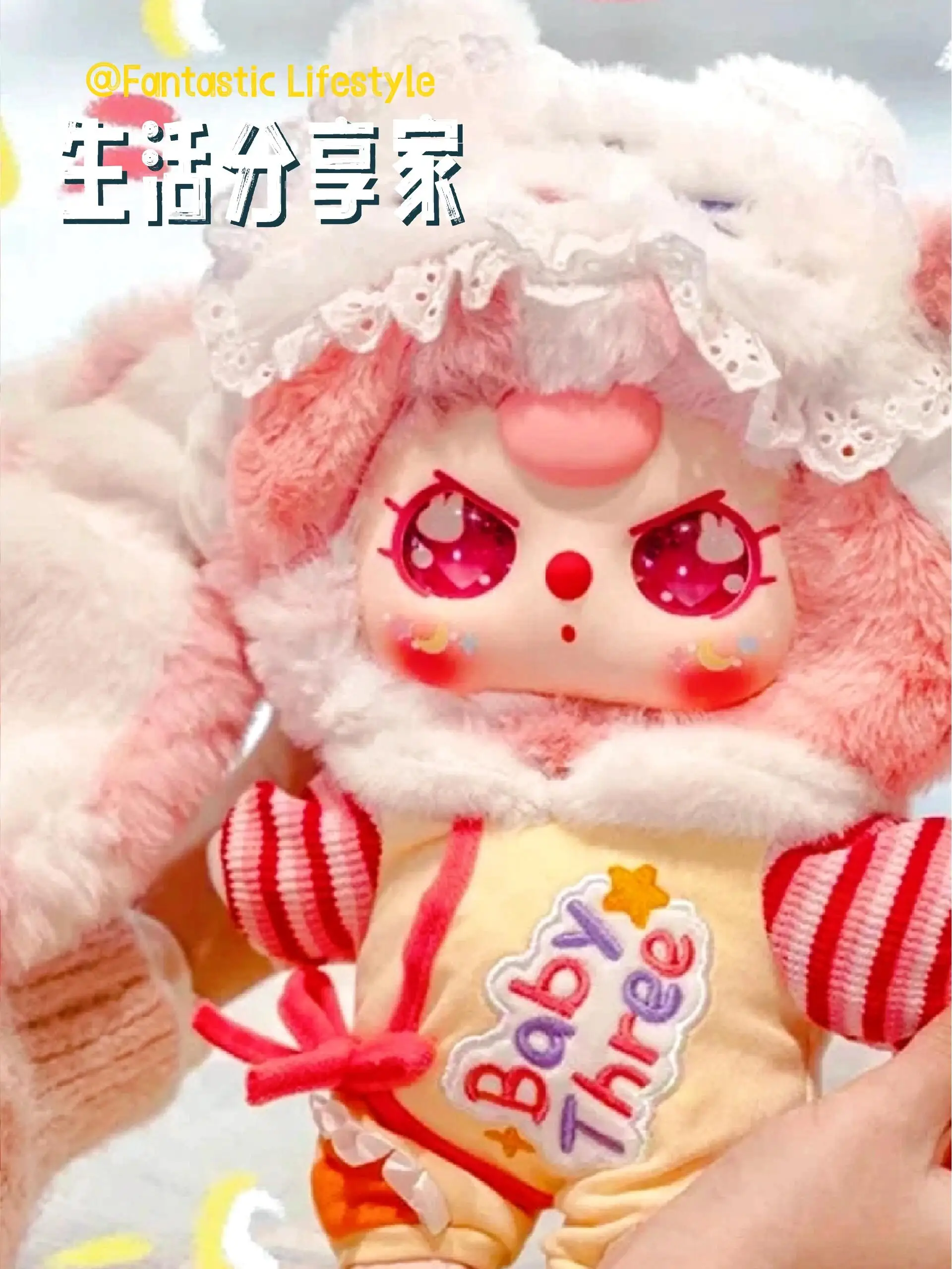 Genuine Babythree Mia Cute Friends Series Vinyl Doll Trendy