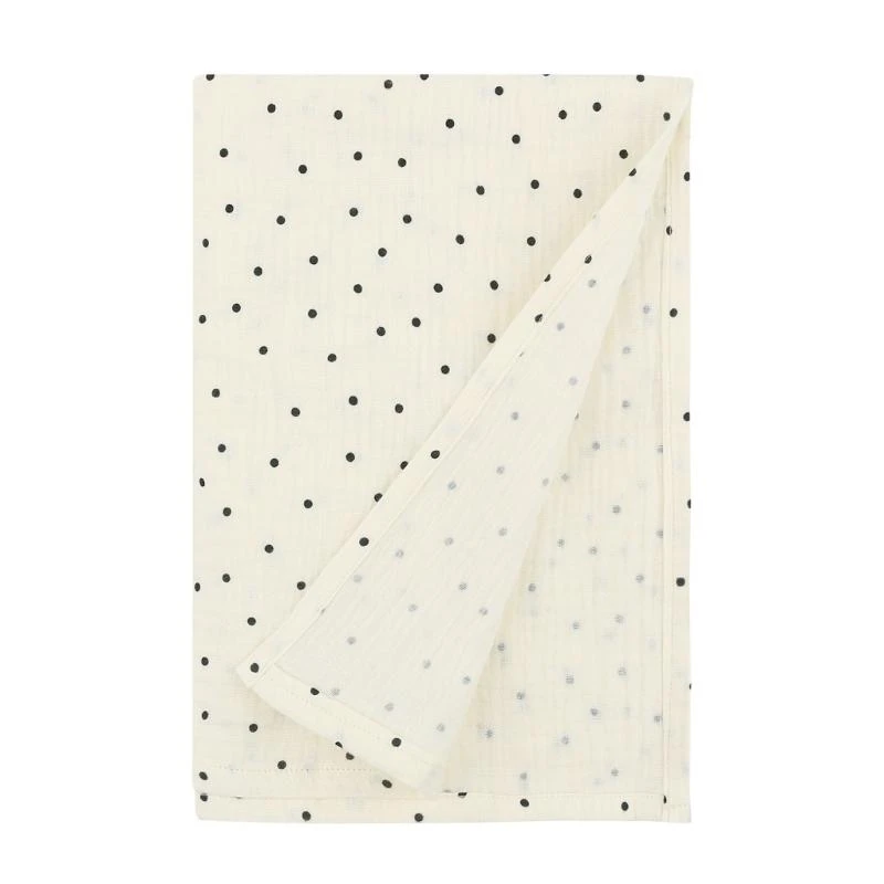 Baby Swaddle Wrap Crepe-Cotton Floral Wrap Blanket Infant Blanket Beach-Towel Crib Sheet Non-fluorescent Newborn Blanket - 6
