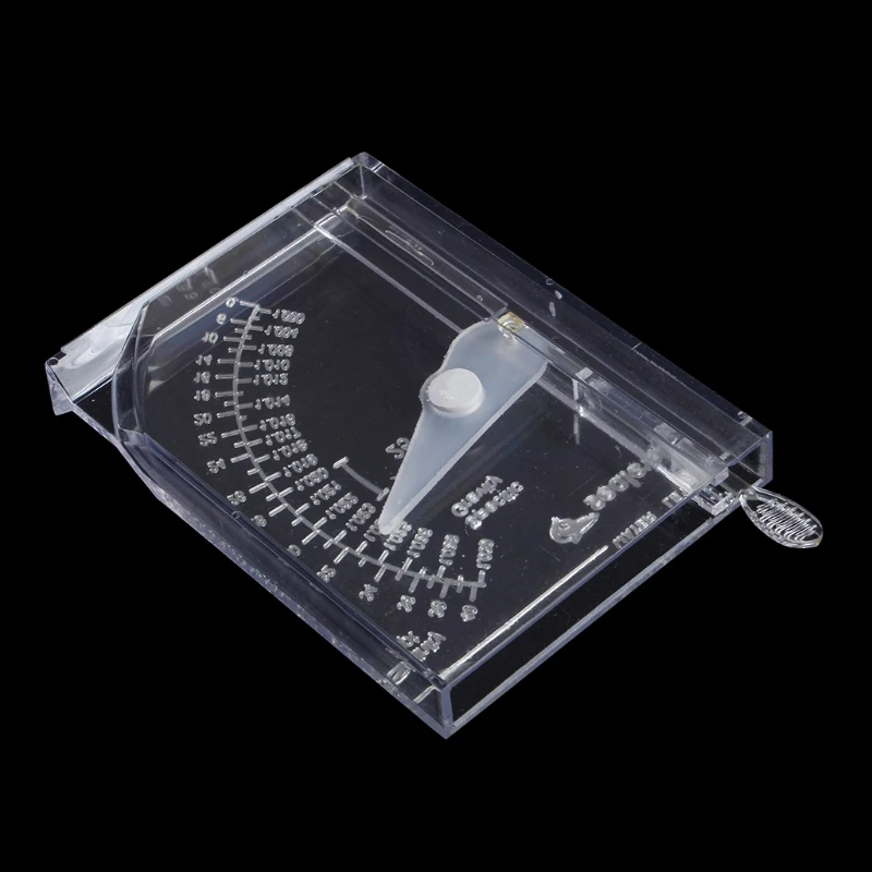 D0AD Plastic Hydrometer for Aquarium Accurate Salinity Tester Specific Test for Fish Tank Pond Water Easy to Read