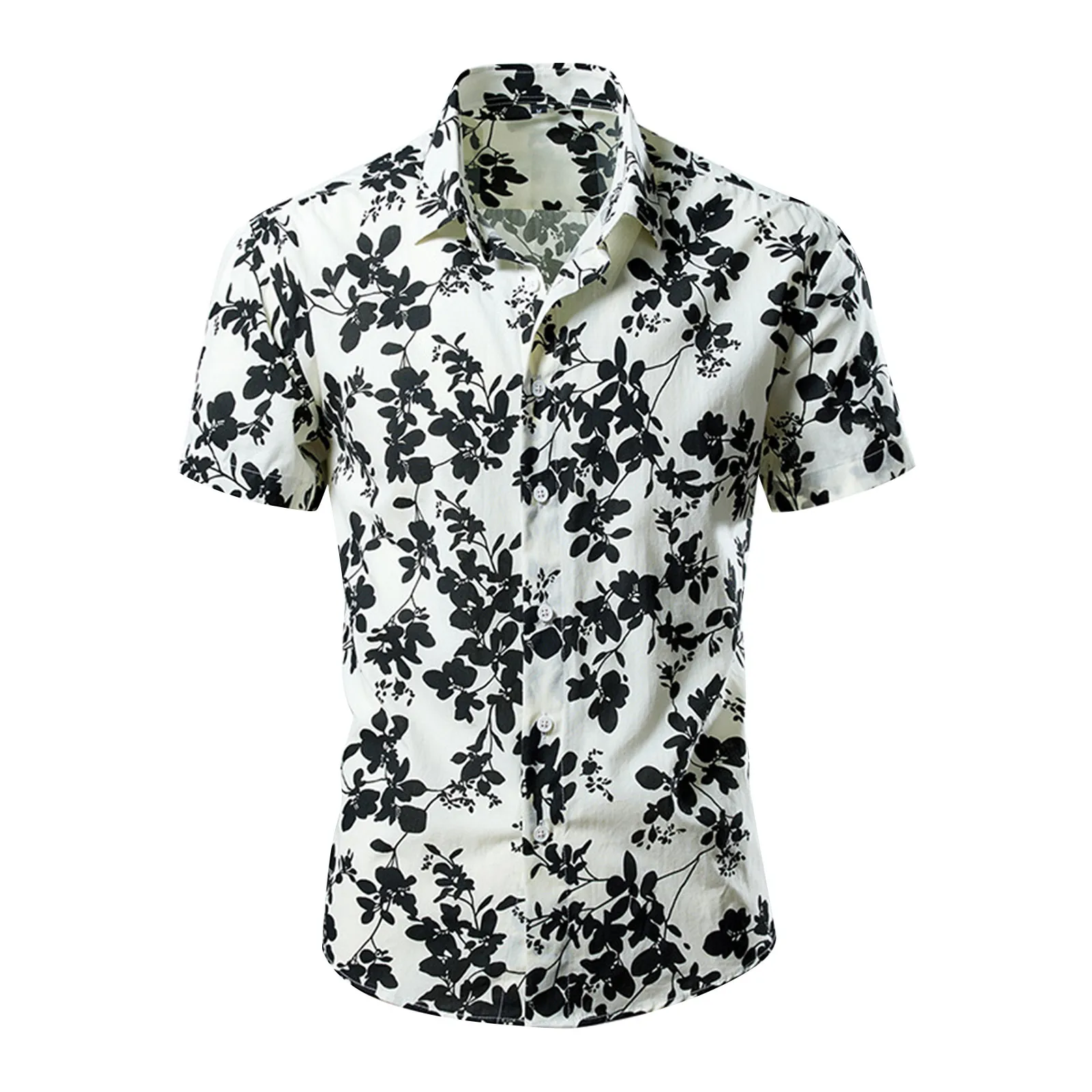 

Summer Fashion Retro Men's Shirts Printed Short Sleeve Button Loose Tops Casual Streetwear Beach Fashion 2023 Clothing Tops