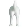Dog Tail Hooks Hat Coat Key Wall Mounted Hanger Sticker Decoration Creative Tail Kitchen Small Hook Wall Hanging Hole Punching 5