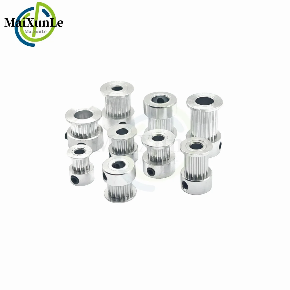 GT2 Timing Belt Pulley 12T 14T 15T 16T 17T 18T 19T 20T 24T 25T 30Teeth 2GT Synchronous Gear Wheel 3D Printer Accessories 3D Printer Parts Timing Belt Pulley Timing Pulley Belt Pulley