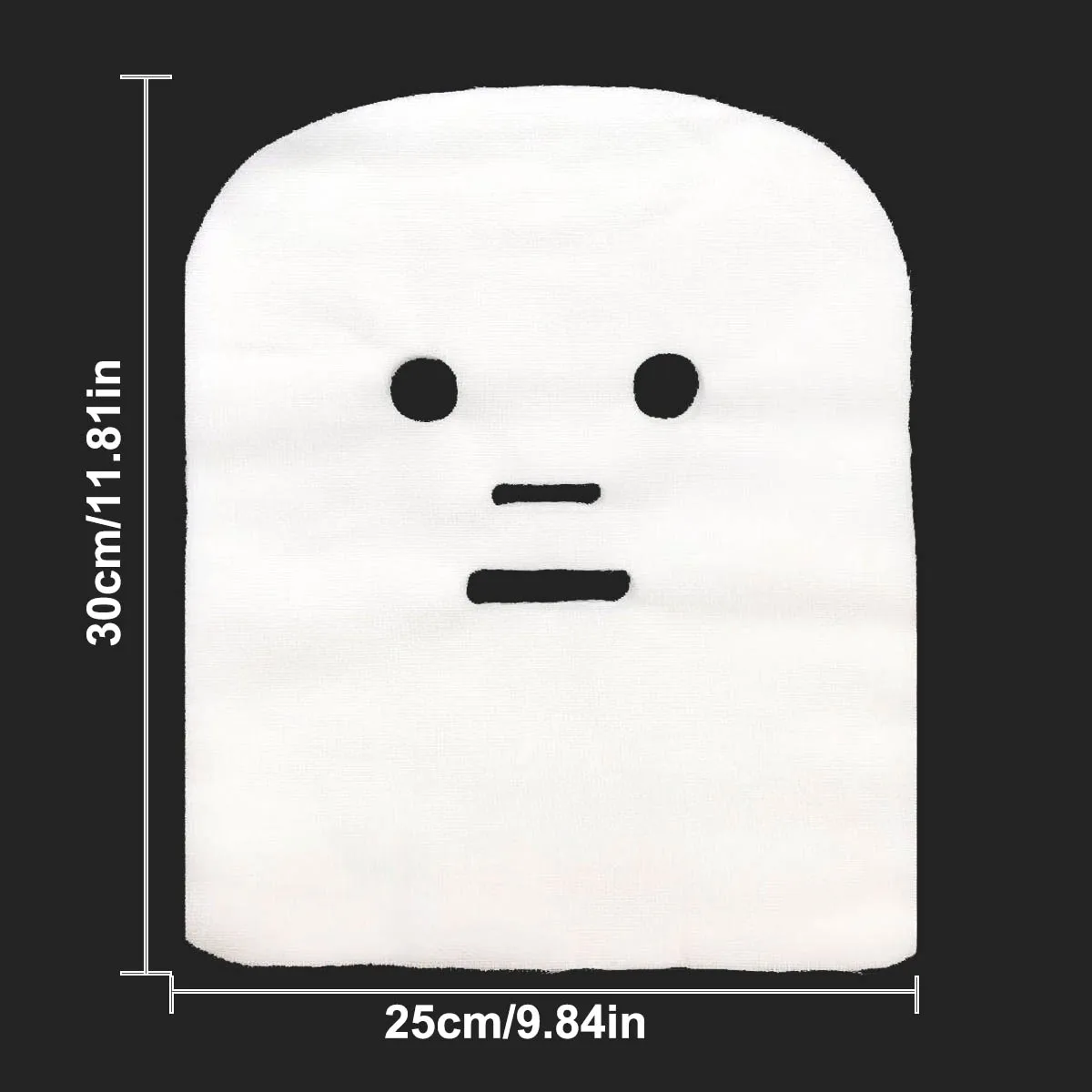 100/200PCS of Soft Disposable Gauze Mask Paper Delicate Gentle Non Irritating Efficient Penetration Skin Care Home Care Tools