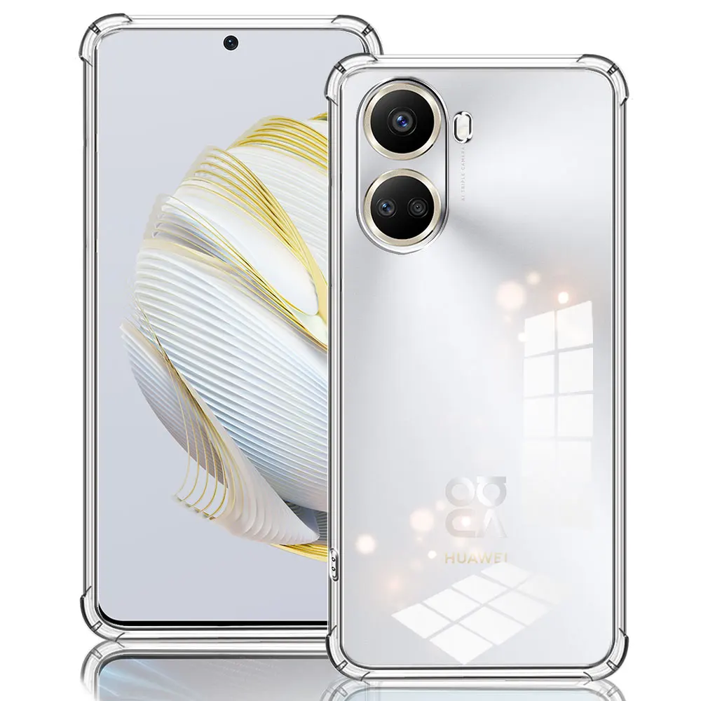 Shockproof Clear Phone Case - Soft Silicone Protective Cover