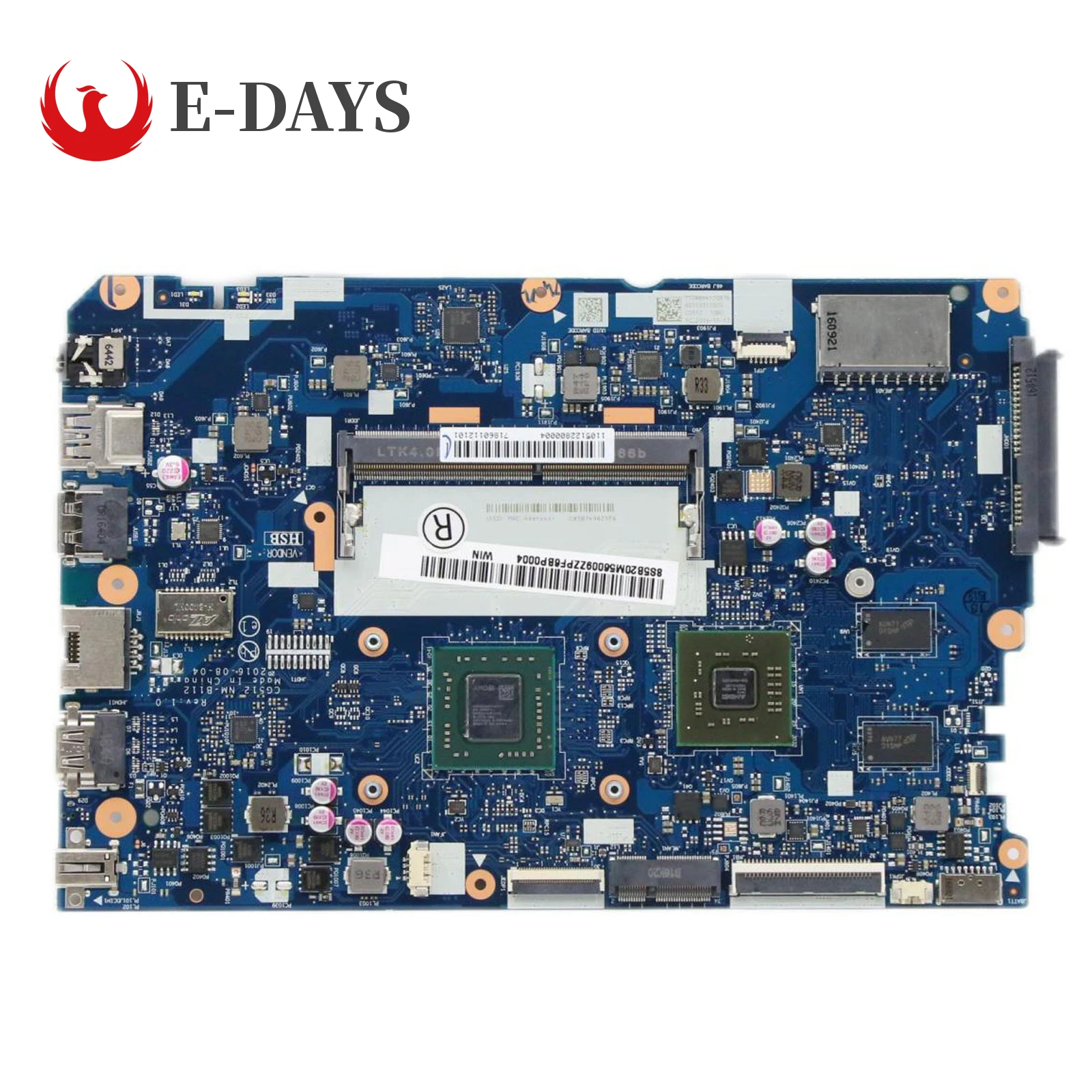 

Материнская плата для ноутбука lenovo Ideapad 110-15AST с центральным процессором A9-9400 GPU R5 M430 2 Гб DDR4