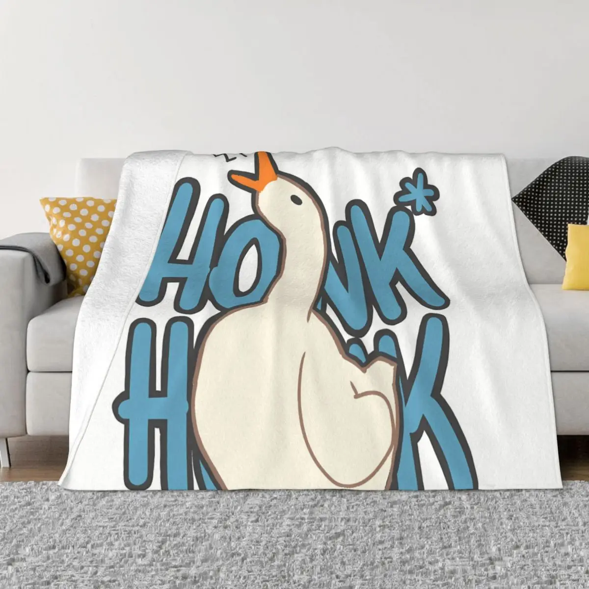 

Blanket Flannel Decoration Honk Portable Home Bedspread