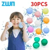 Reusable Water Balloons Toys Quick Fill Self Sealing Water Bomb for Summer Games Children's Adults Outdoor Activities Toy Gifts 1