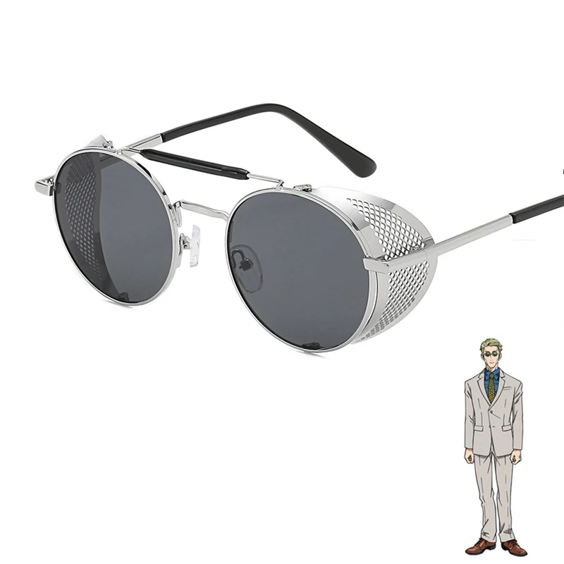 Generic XHBTS Gafas De Cosplay De Kento Nanami – Disfraz De Anime Nanami Kento, Talla M, Color Verde, Aleación, Ideal Para Fiestas Y Convenciones