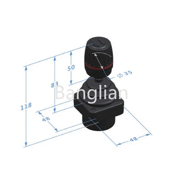 

TFJ9S-2AC-H51 Industrial Joystick Excavator Motor Accessories Controller FJ9S