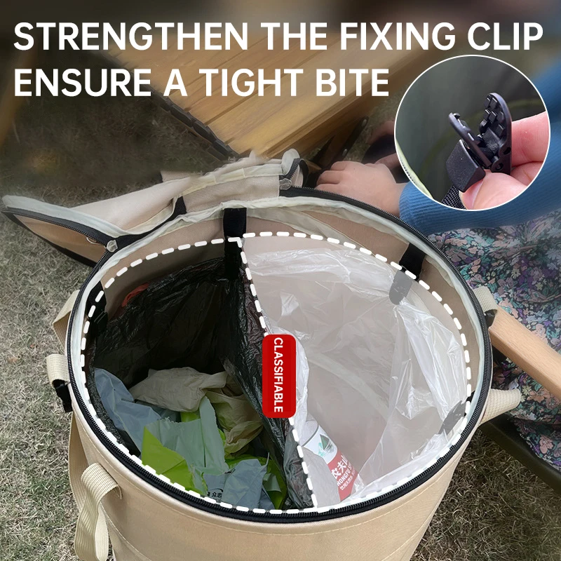 Foldable Camping Trash Can 4