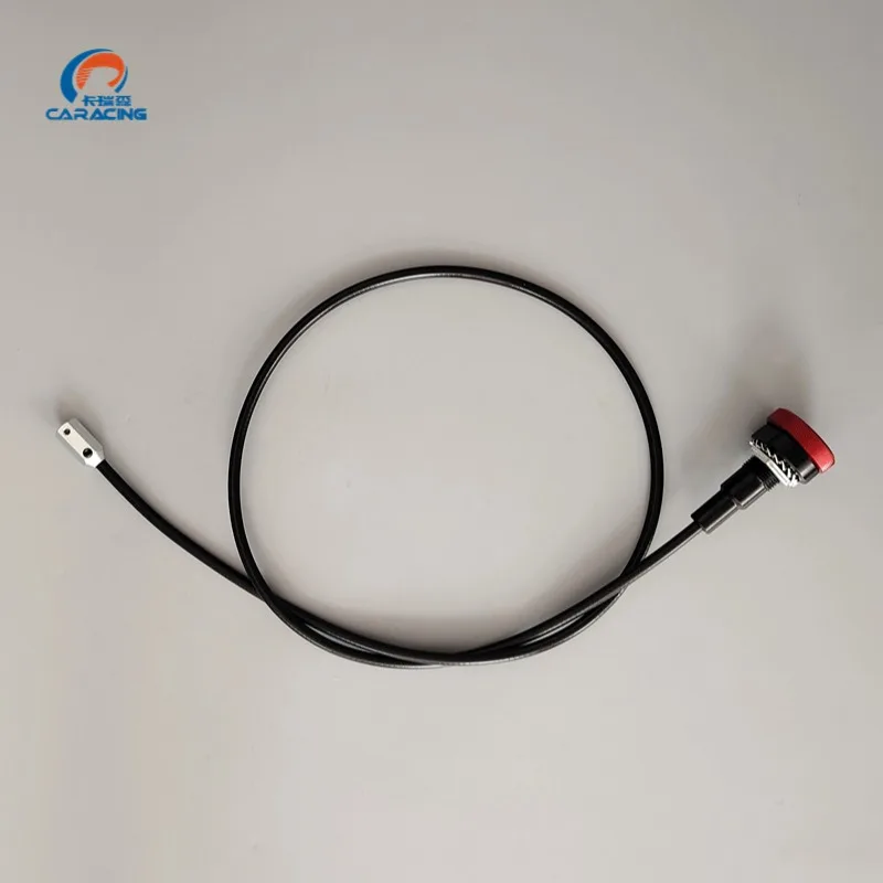CRS Car Accessories Remote Cable Knob Adjuster Length 1m 1.2m 1.5m for Brake Pedal Box
