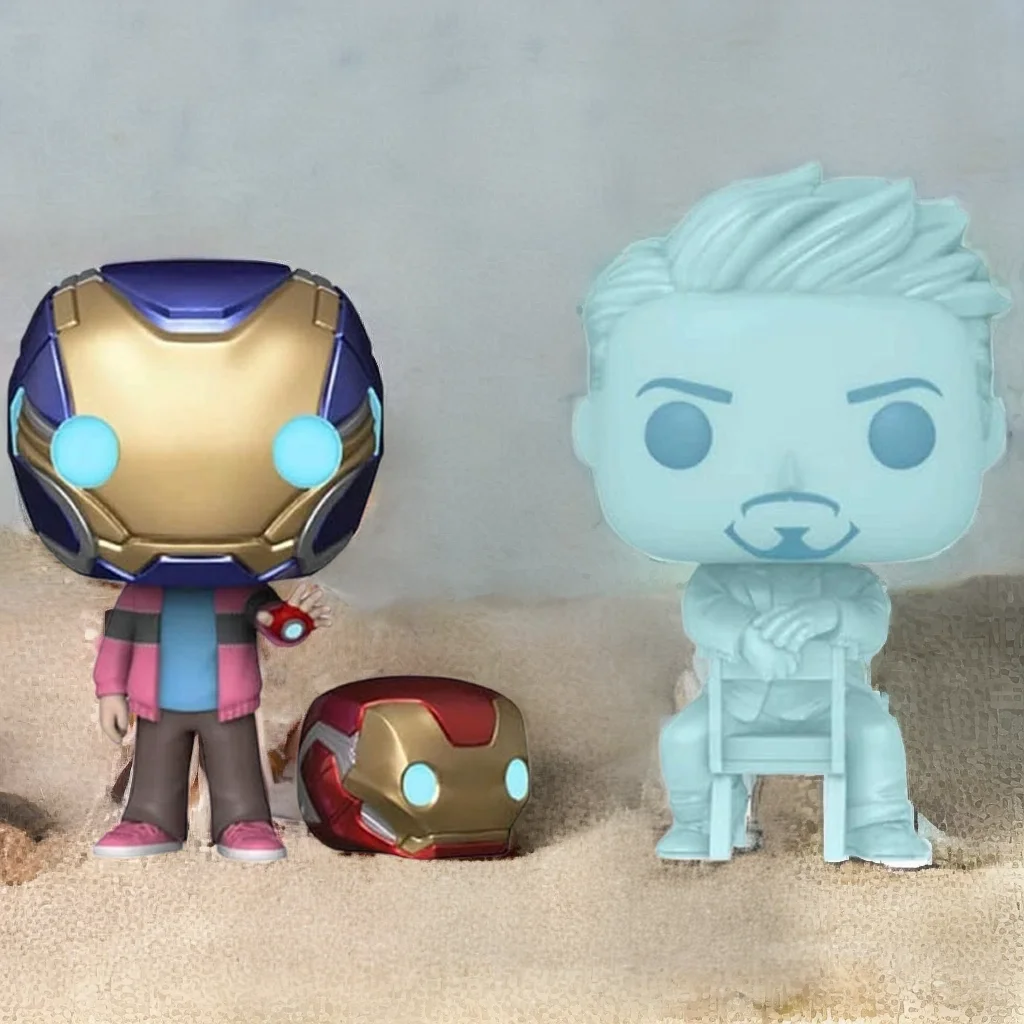 

Виниловые куклы Marvel Морган Старк и Тони Старк