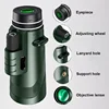 80x100 Portable Zoom HD 5000M Telescope Folding Long Distance Mini Powerful Telescope for Hunting Sports Outdoor Camping Travel 2