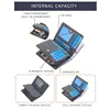Baellerry 2023 New Short Men Wallets Name Customized Card Holder Luxury Male Wallet Zipper Coin Pocket Photo Holder Men's Purses 5