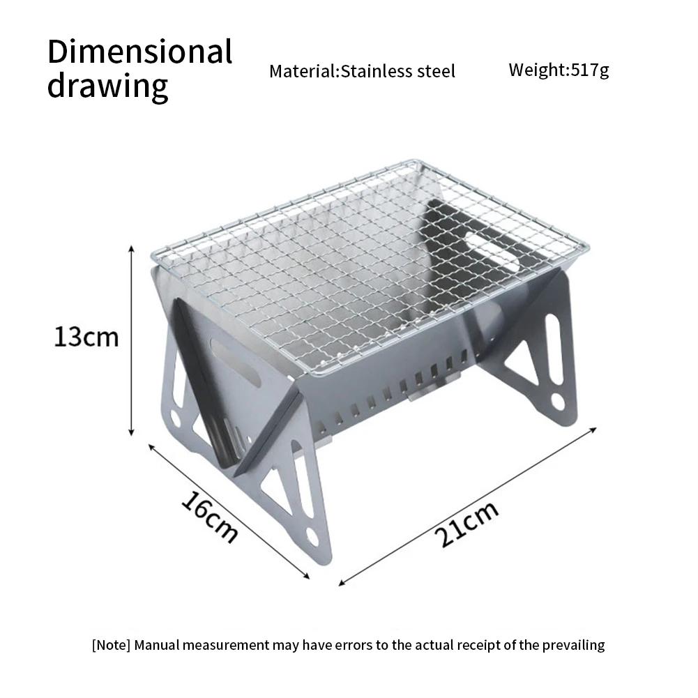 Portable Folding BBQ Grill and Stove