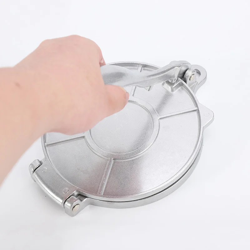 Tortilla Press 16/20cm DIY Tortilla Press Maker Aluminium Alloy Manual Corn Tortillas Dough Pressing Tools Kitchen Bakeware Cooking Accessories
