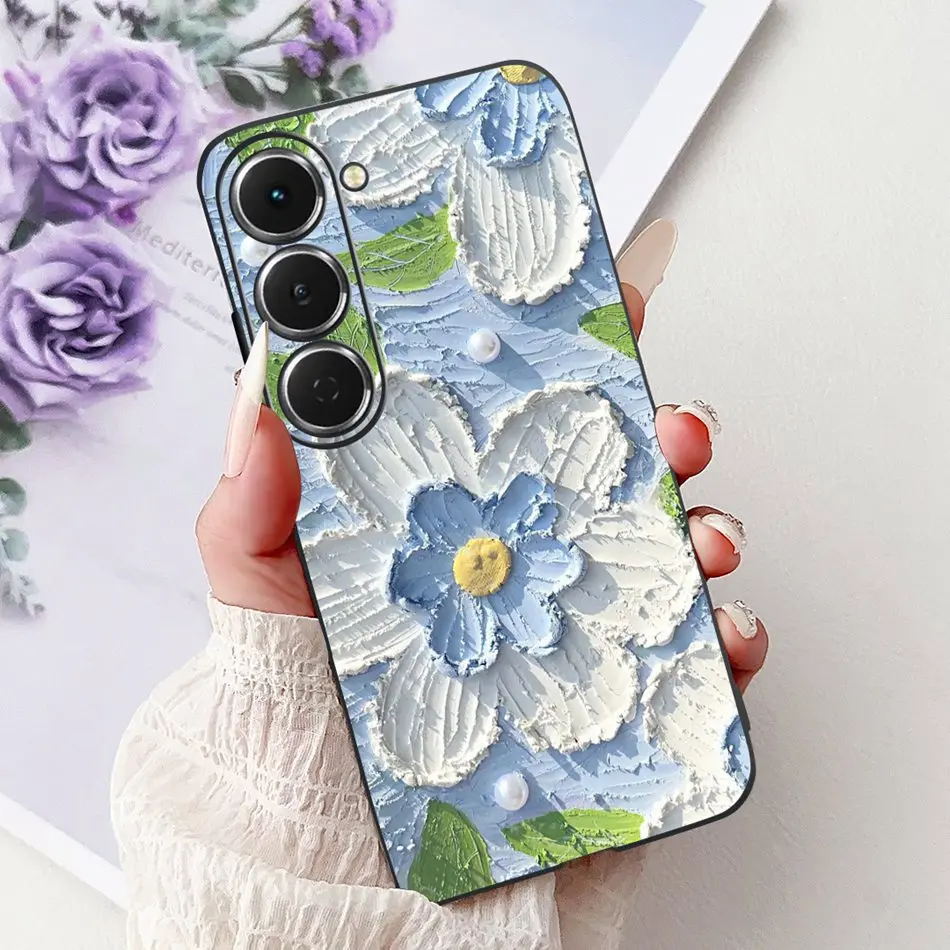 Elegant Floral Butterfly Phone Case - Soft Silicone TPU Cover