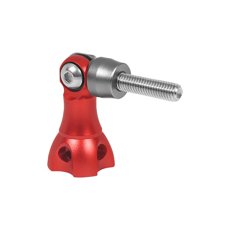 M5 Rändelschraube, verbesserter faltbarer Aluminiumknopf, Edelstahlbolzen für GoPro Hero 13 12 11, DJI Action Kamera Einbeinstativ – Detail 17