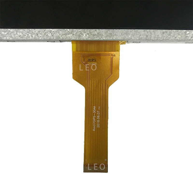 Tela Lcd Ips para Carro Navegação Gps Estéreo para Carro Rádio Multimídia Display Lcd Tela Ablet pc Rm070ips30aa 30pin Novo - Imagem 3