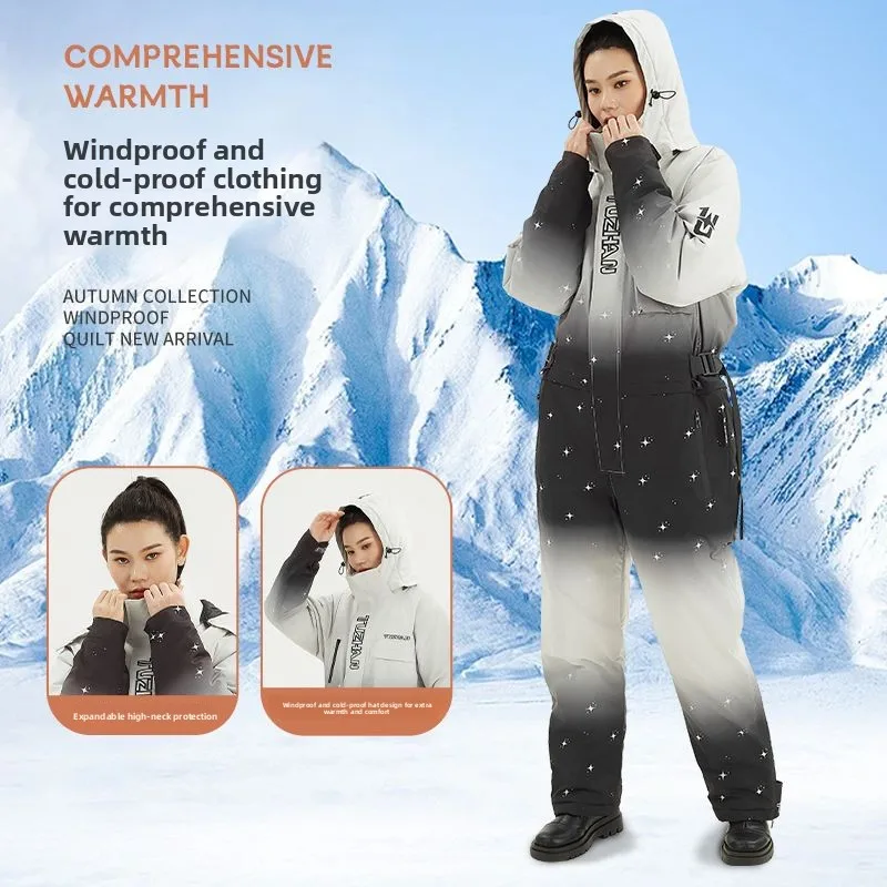 유용한 스키 의류 낚시 의류 벨벳 두꺼운 방수 및 보온 사이클링 방한복 전기차 지퍼 트렌치 코트