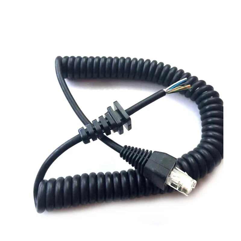 

YAESU MH-67A8J Handheld PTT Mic Replacement RJ45 8-Pin Speaker Microphone Cable for VERTEX VX-2108 VX-2208 VX-2508 Car Radio