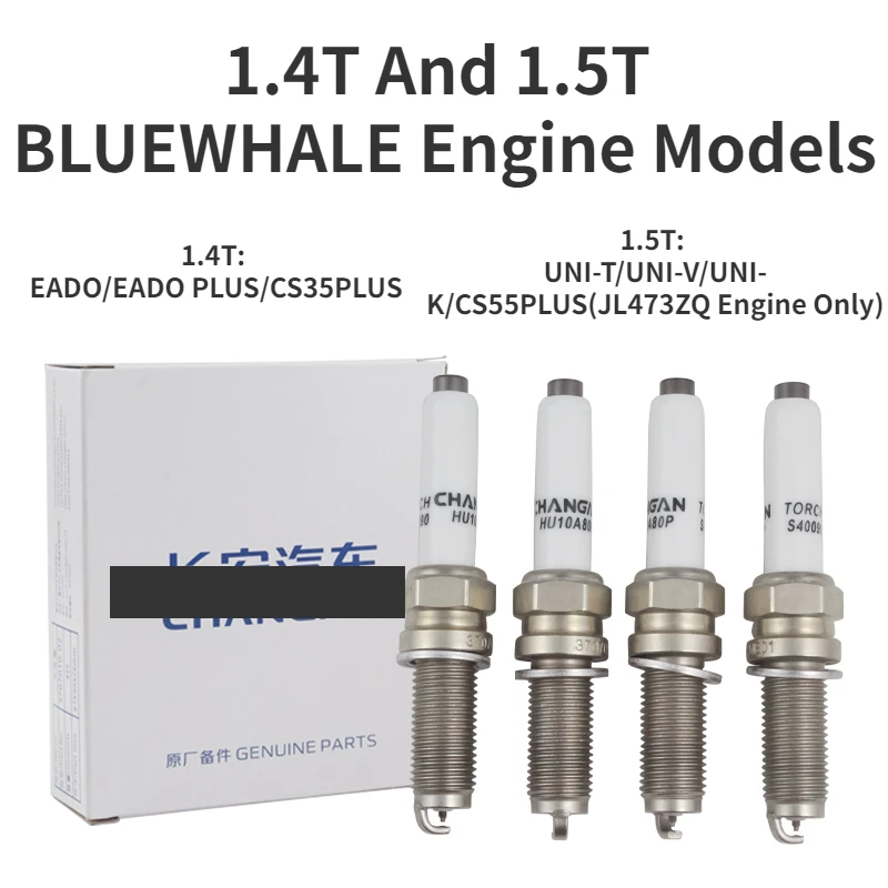 Candele Motore Originali 1.4T E 1.5T Changan Bluewhale Per Eado/Eado Plus/Cs35Plus/Uni-T/Uni-V/-Uni-K/Cs55Plus Di Alta Qualità