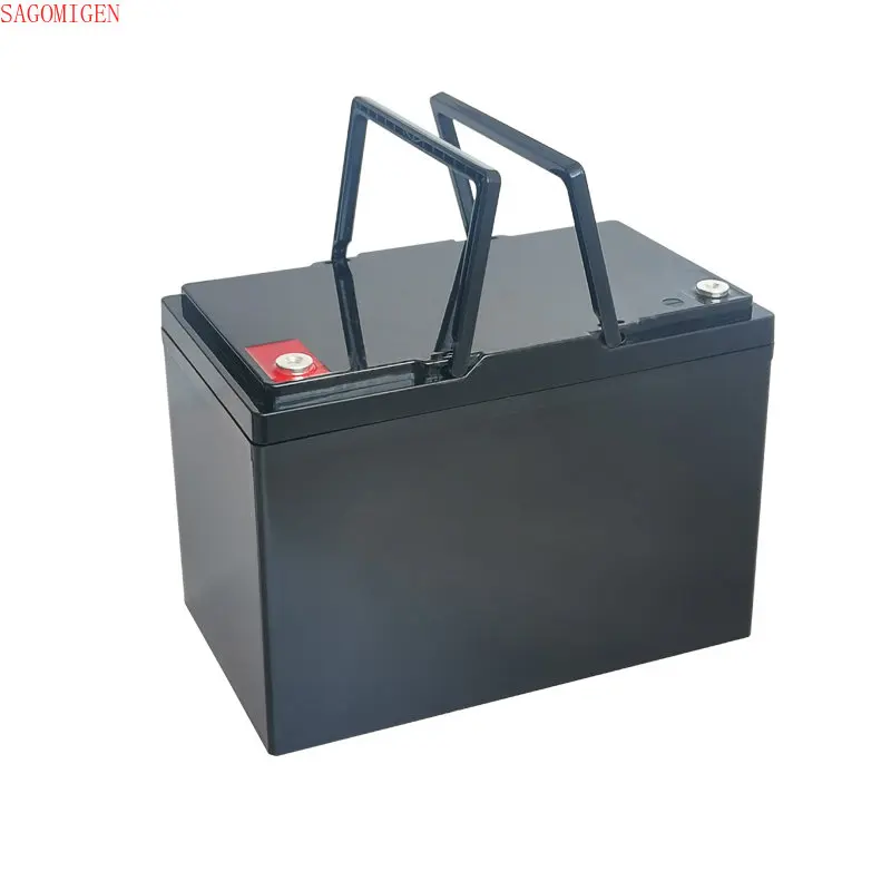 Caixa Plástica da Bateria do rv Pilhas Solares Caixa de Armazenamento 12v 24v 30ah 50ah 90ah 105ah 150 180ah