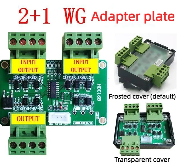 

Wiegand Multiplexer, Wiegand Parallel Connection 2 in 1, 4 to 1, 1 Point 2, Face Recognition Dual Authentication Transfer