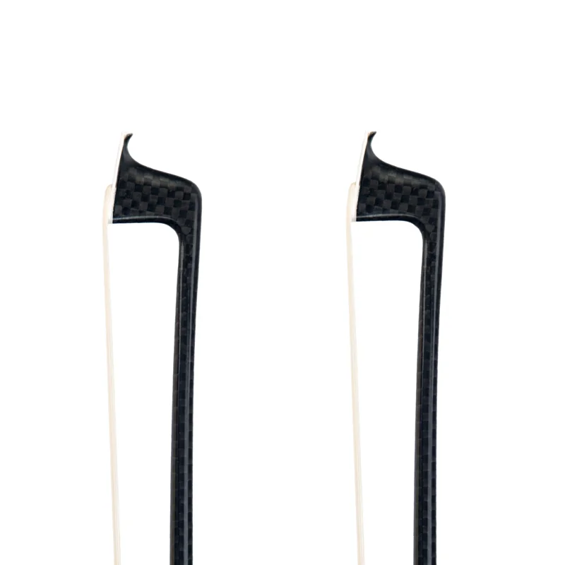 1pcs New light black plaid Grid carbon Fiber round Stick4/4 cello bow,Siberian horsetail horsehair,cello parts accessories