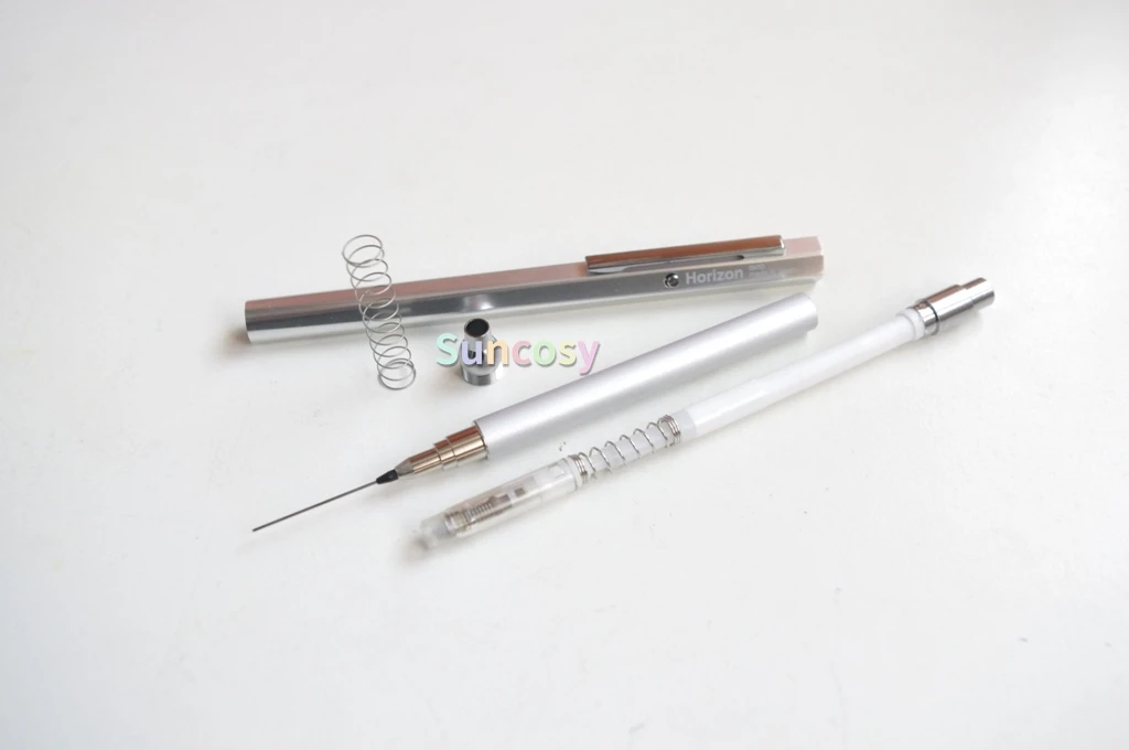 OHTO Horizon 자동 연필, 0.5mm, 부드러운 쓰기, 연속 리드, 금속 몸체, 학생에게 이상적, 내구성 및 경제적인